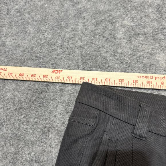 GUNEX by BRUNELLO CUCINELLI Women’s Chinos Size 4 Gray Dark Wash Pleated Pants - Picture 2 of 12